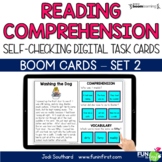 Reading Comprehension (Set 2) - Digital | Boom Cards | Dis