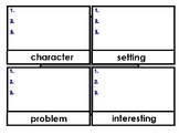 Reading Comprehension - Setting, Characters, Problem