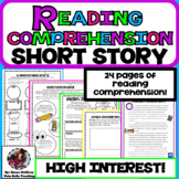 Reading Comprehension Passage Short Story