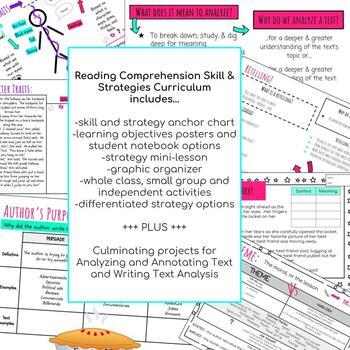 Reading Comprehension Skills & Strategies Curriculum