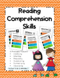 Reading Comprehension Skills - 6 Printable Posters