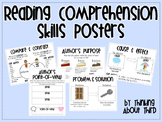 Reading Comprehension Skills Anchor Charts - Distance Learning