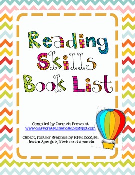 Preview of Reading Comprehension Skills Book List