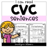 Reading Comprehension Skills - CVC Simple Sentences [I Can Read]