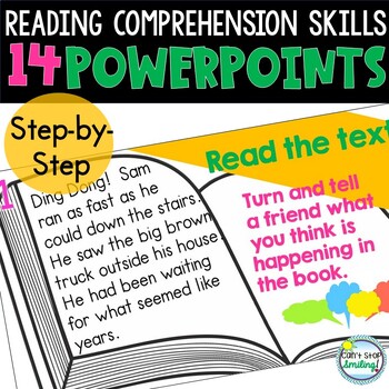 Preview of Reading Comprehension Skills PowerPoint Presentations BUNDLE 2nd 3rd Grade