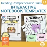 Reading Comprehension Skills Interactive Notebook Pages