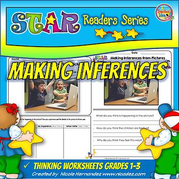 Preview of Making Inferences From Pictures - Reading Comprehension Skills