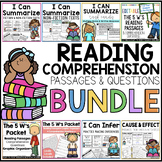 Reading Comprehension Skills Passages and Questions Bundle