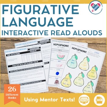 Preview of Figurative Language Interactive Read Alouds