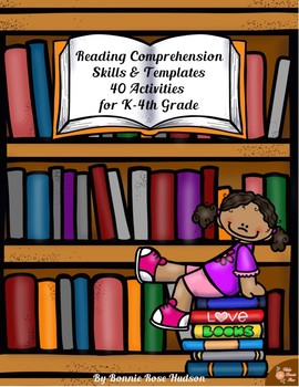 Preview of Reading Comprehension Skills & Templates (Plus Easel Activity)