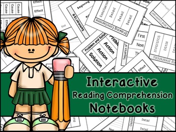 Preview of Reading Comprehension Skills and Strategies Interactive Notebook