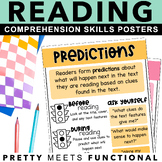 Reading Comprehension Skills and Strategies Posters and An