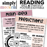 Reading Comprehension Skills and Strategies Posters and Ed