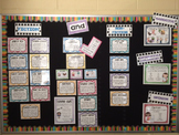 Reading Comprehension Skills and Types of Writing Posters 