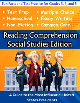 Preview of Reading Comprehension Social Studies Edition: The Coolest U.S. Presidents