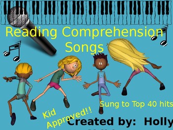 Preview of Reading Comprehension Songs!