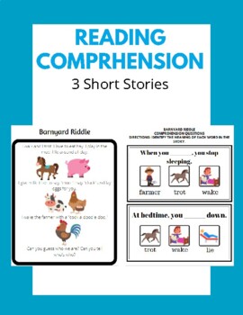 Preview of Reading Comprehension - Special Education - English Language Arts