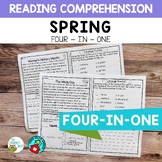 Reading Comprehension Spring Reading Passages for Upper El