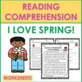 Reading Comprehension: Spring WORKSHEETS