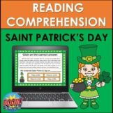 Reading Comprehension: St. Patrick's Day BOOM CARDS