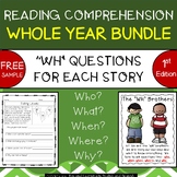 Reading Comprehension "WH" Questions-1st Ed.(w/digital option) Distance Learning