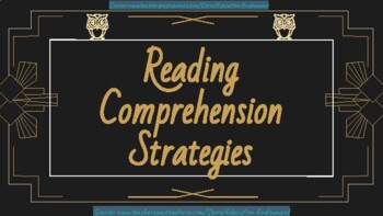 Preview of Reading Comprehension Strategies