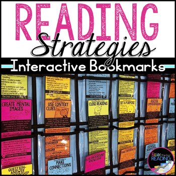 Preview of Reading Strategies Bookmarks for Reading Response, Comprehension Activities