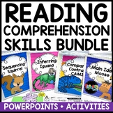 Reading Comprehension Strategies : Main Idea Sequence Inferring Compare Contrast