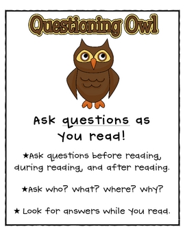 Reading Comprehension Strategies Posters by First Grade Factory | TpT