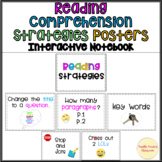 Reading Comprehension Strategies Posters Interactive Notebook