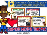 Reading Comprehension Strategies Posters  - Super Hero