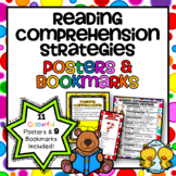 Reading Comprehension Strategies Posters and Bookmarks