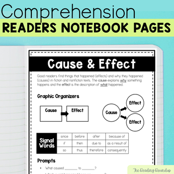 Preview of Reading Comprehension Packet for Parents and Student Reading Response Journal