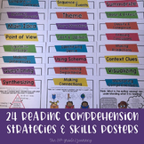 Reading Comprehension Strategies & Skills Posters