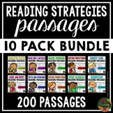 Reading Comprehension Strategies and Skills Bundle (200 Passages)