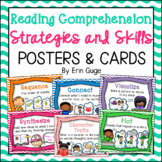 Reading Comprehension Strategies and Skills Posters & Card
