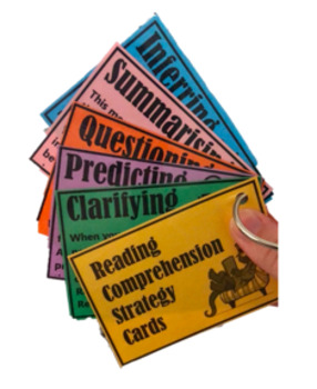 Preview of Reading Comprehension Strategy Cards