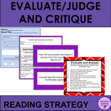 Reading  Comprehension Strategy: Evaluating/Making Judgments