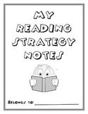 Reading Comprehension Strategy Notes Packet