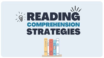 Preview of Reading Comprehension Strategy PD