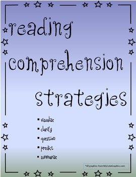 Preview of Reading Comprehension Strategy Posters