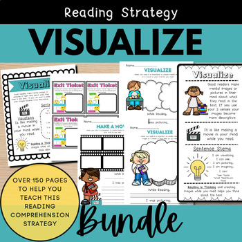 Reading Comprehension Strategy Visualizing Unit Bundle by Teachables HQ
