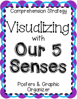 Preview of Reading Comprehension Strategy - Visualizing with 5 Senses