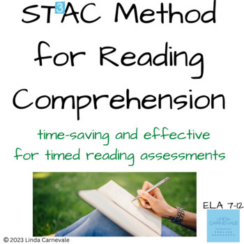Preview of Informational Text Reading Comprehension Passages ELA 8-12 SAT™ Prep Relevant