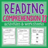 Reading Comprehension TWO!!