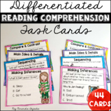 Reading Comprehension Task Cards