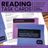 Reading Comprehension Task Cards | 4th Nonfiction Question