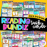 Reading Comprehension Task Cards Bundle - 2nd & 3rd Grade 