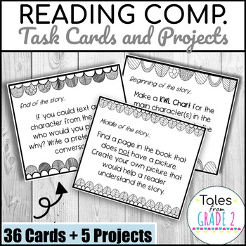 Preview of Fun Independent Reading Activities for Comprehension