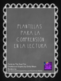 Reading Comprehension Templates in SPANISH